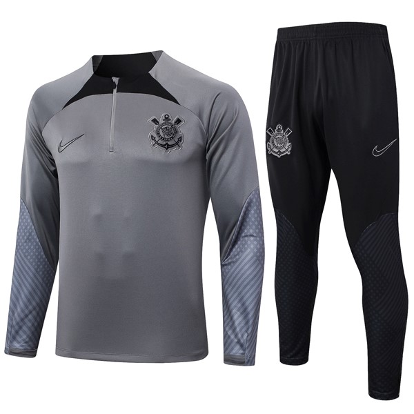 Sudadera De Training Corinthians 2024/25 Gris 5